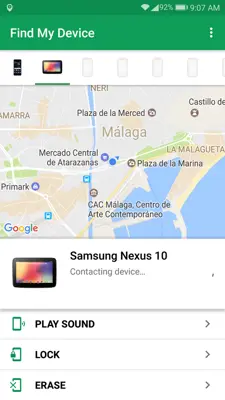 Google Find My Device android App screenshot 1