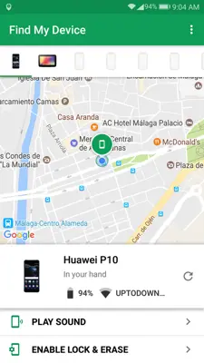 Google Find My Device android App screenshot 3